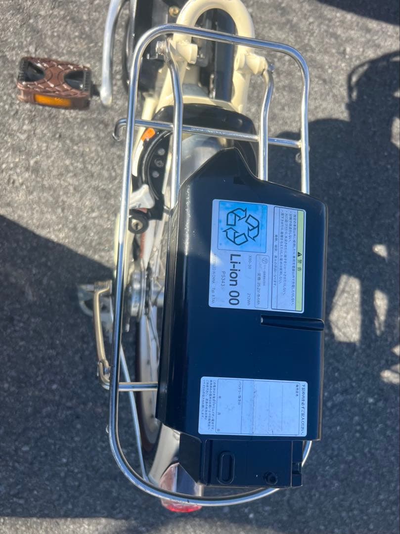 ヤマハPASシオン20インチ電動アシスト自転車程度の良いバッテリー付き関東圏配送