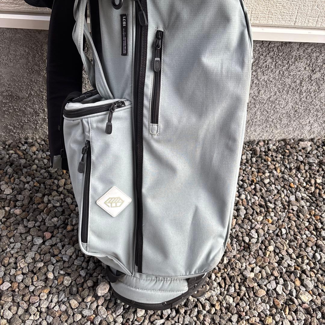 jones trouper スタンドバッグ セージグリーン