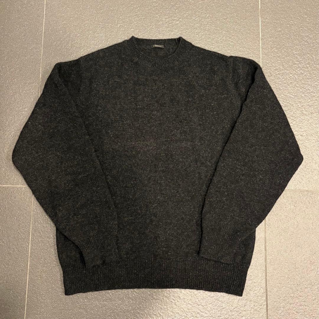COMOLI 22AW ラムズウールクルーネックニット size3 美品