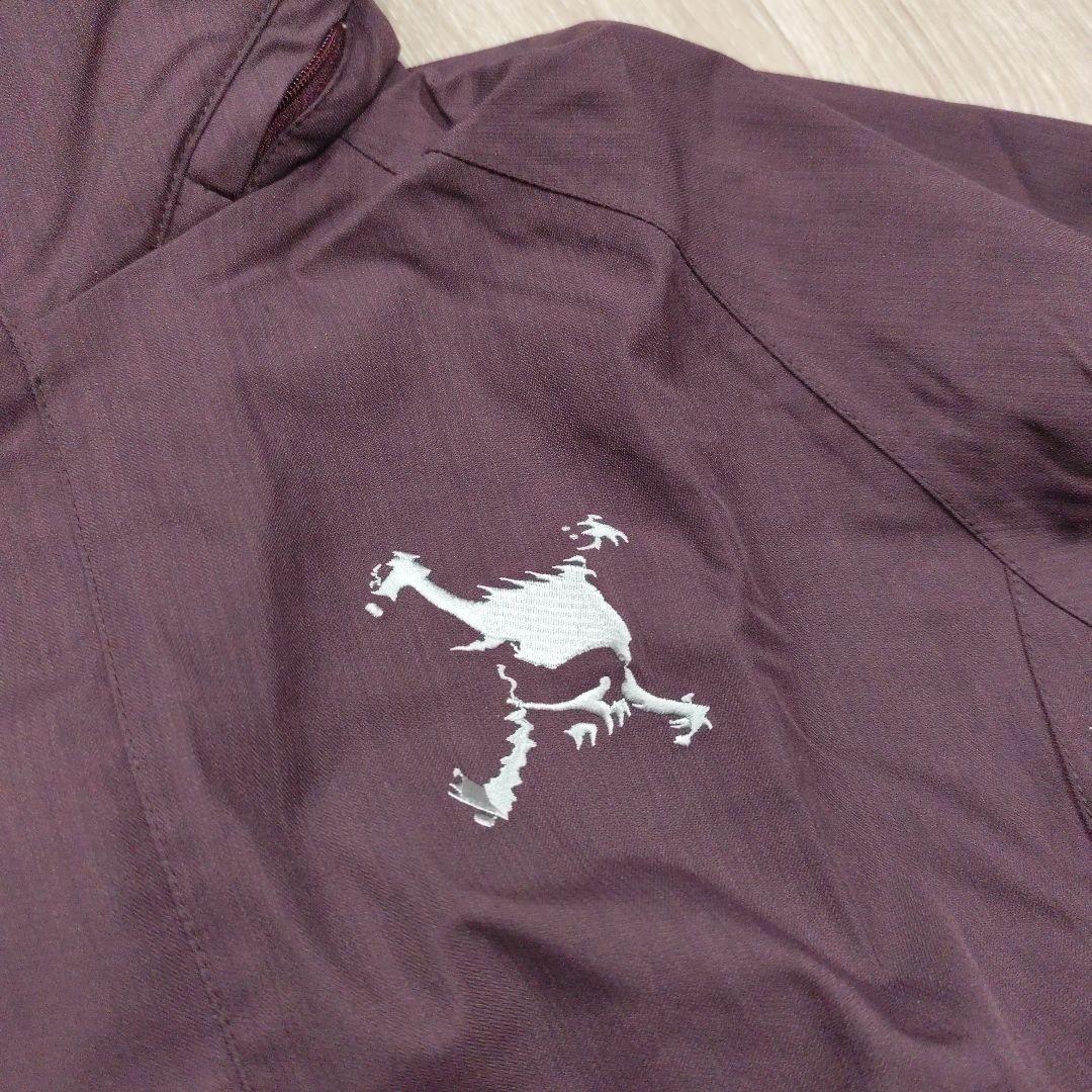 【未使用】OAKLEY バーガンディ フード付きジャケット 撥水加工