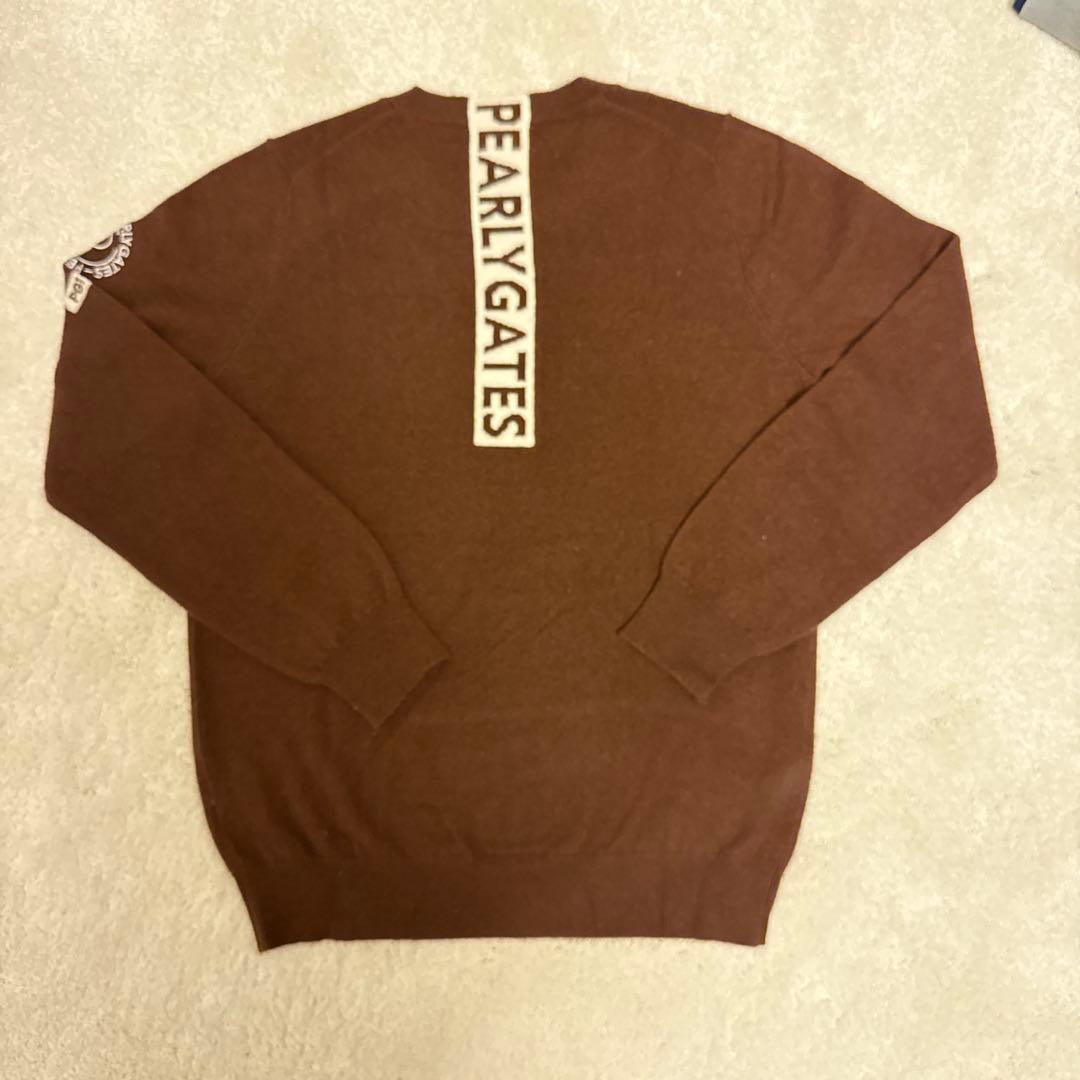 【PEARLY GATES】ブラウン セーター サイズ2
