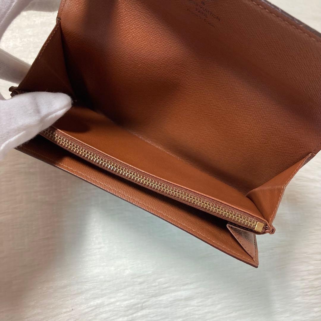 LOUIS VUITTON モノグラム ポシェット ポルトモネ クレディ 財布