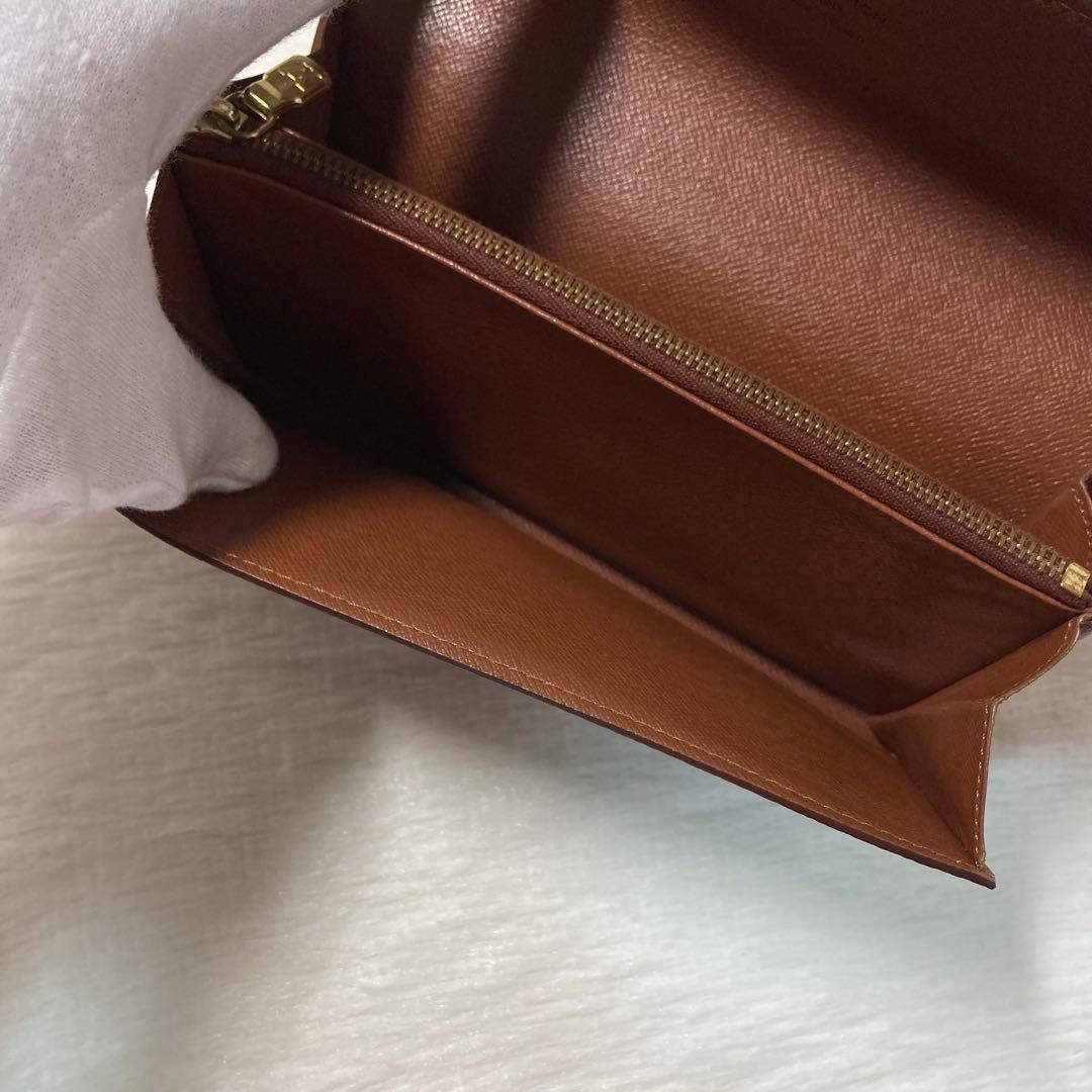 LOUIS VUITTON モノグラム ポシェット ポルトモネ クレディ 財布