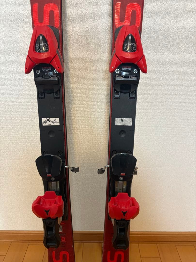 Atomic S9 FIS スキー板 138cm 赤