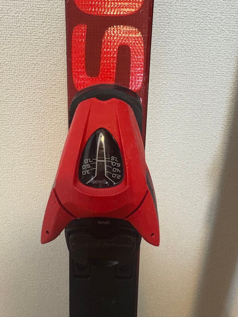 Atomic S9 FIS スキー板 138cm 赤