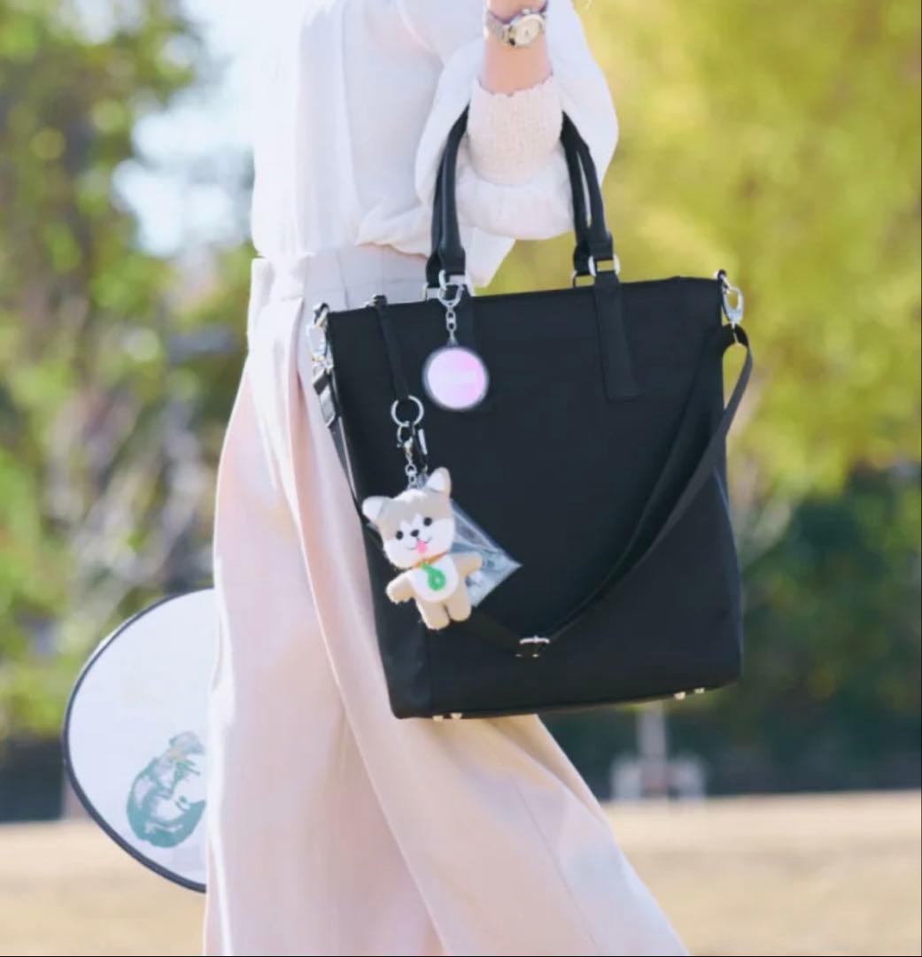 d-FAVE 大人の推し活トートバッグ（ブラック）　（新品・未使用）