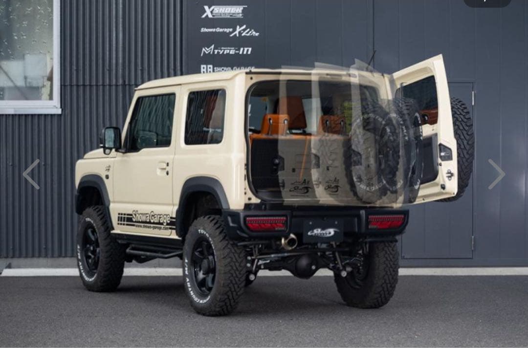 新品未使用 ショウワガレージ バックドアダンパー