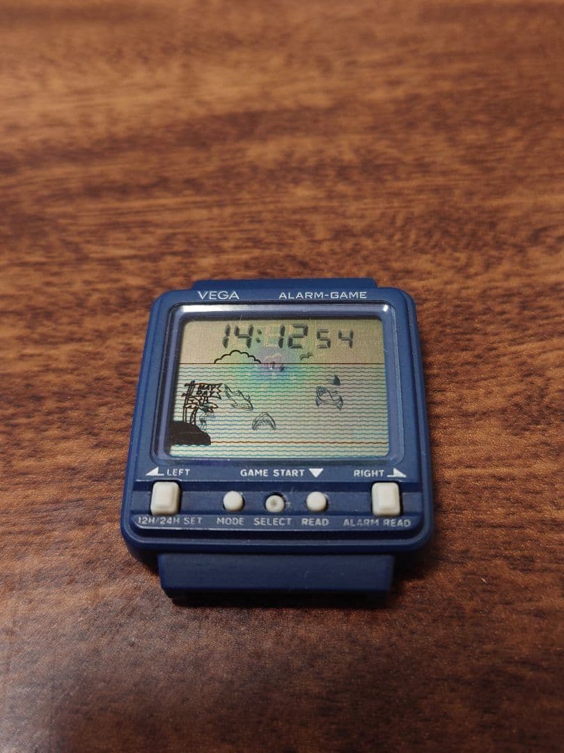 希少 ゲームウォッチ VEGA ALARM-GAME デジタル腕時計