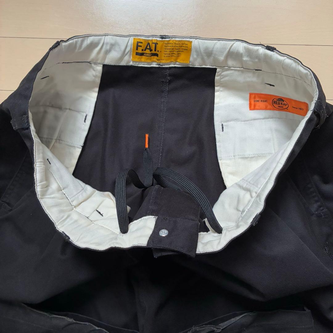 ヒ*ス様 FAT エフエーティー REDKAP/BIGKAP ワイドチノパンツ
