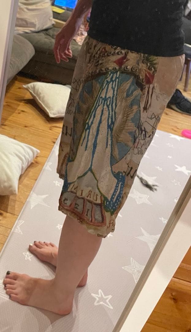 シェアスピリット アートプリント ハーフパンツ