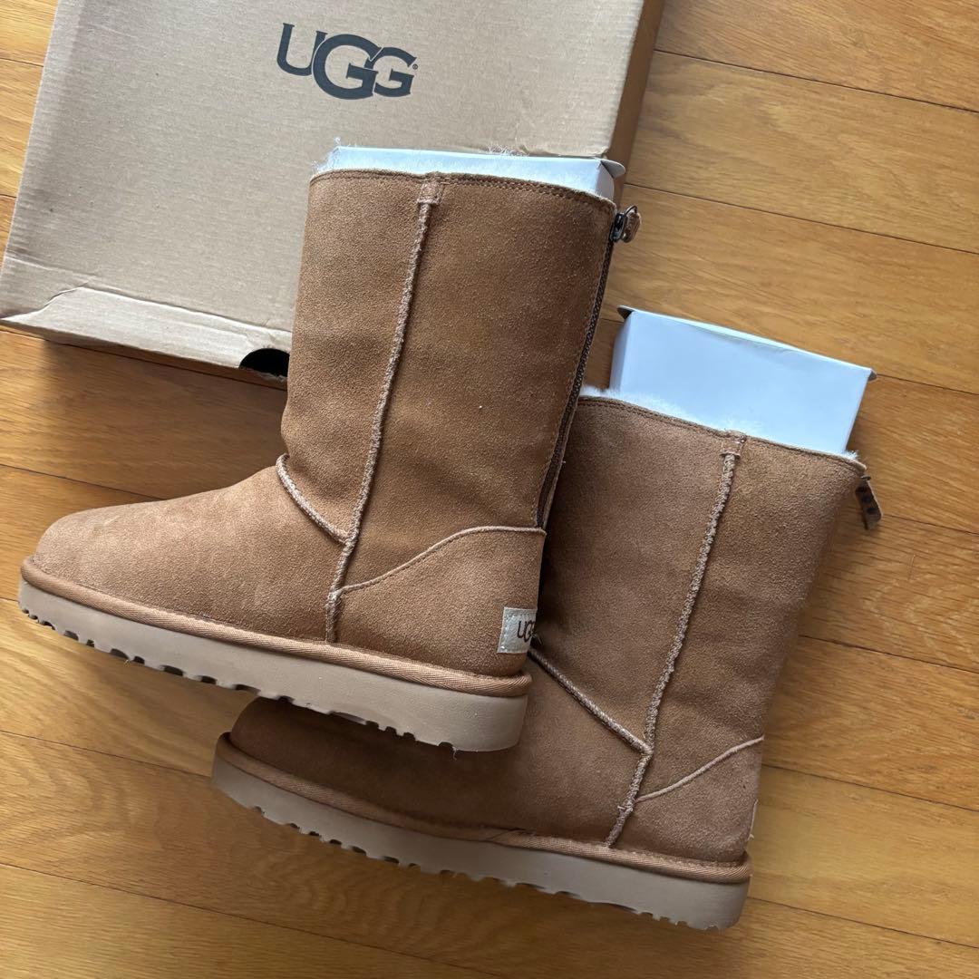 UGG ムートンブーツ クラシック ショート チェスナット