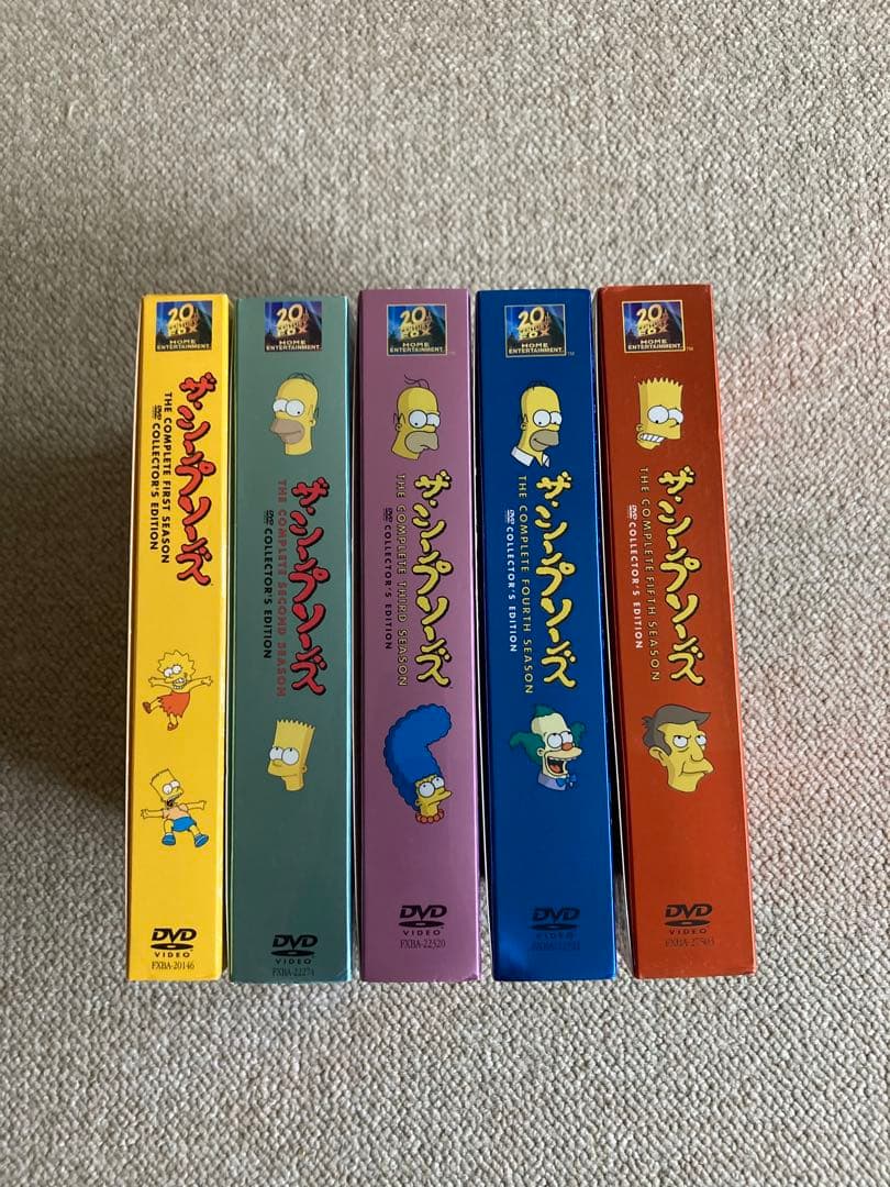 ザ・シンプソンズ DVDシーズン1-5 コレクターズエディション 日本語吹替あり