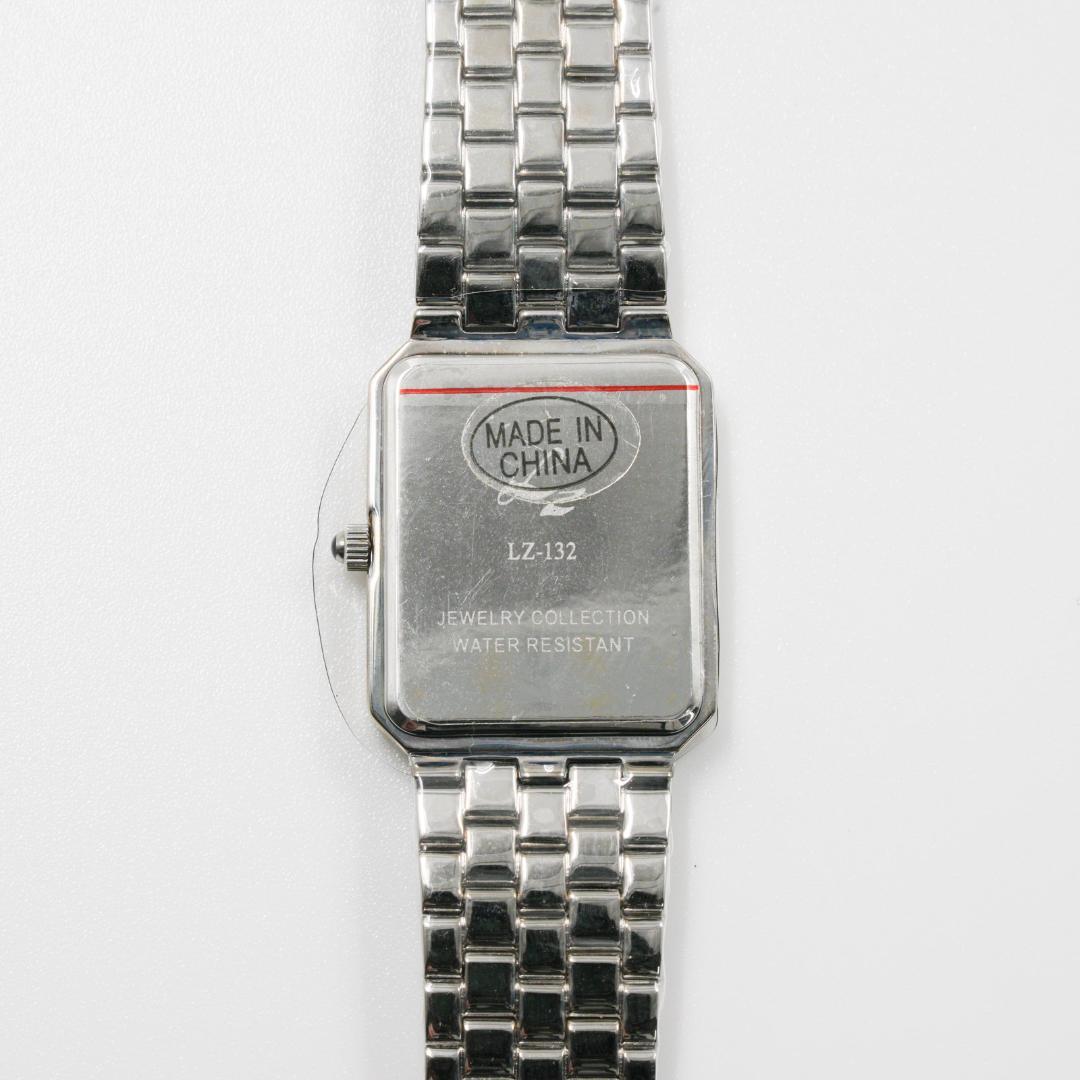 リズ 腕時計 LZ-132 GSGN 天然エメラルド プラチナ仕上げ 未使用