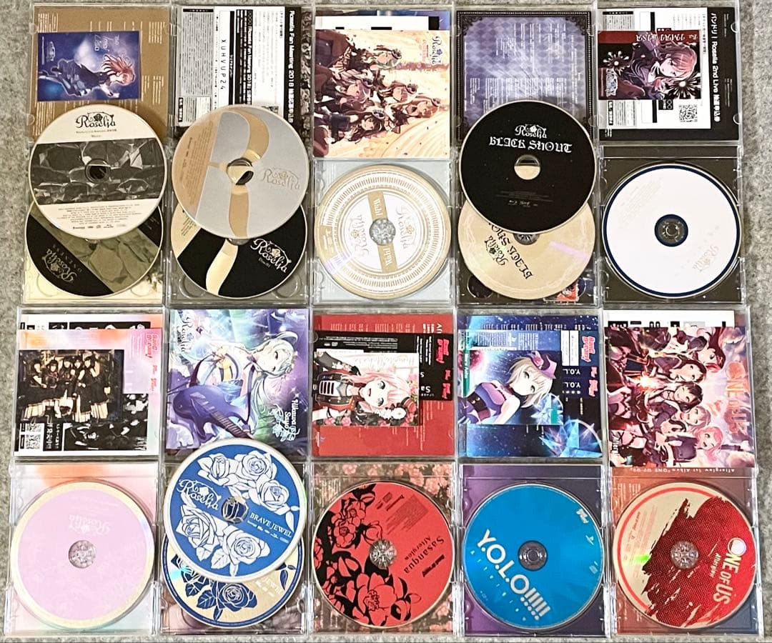 バンドリ CD まとめ売り 通常 限定 特典 封入 カード シール