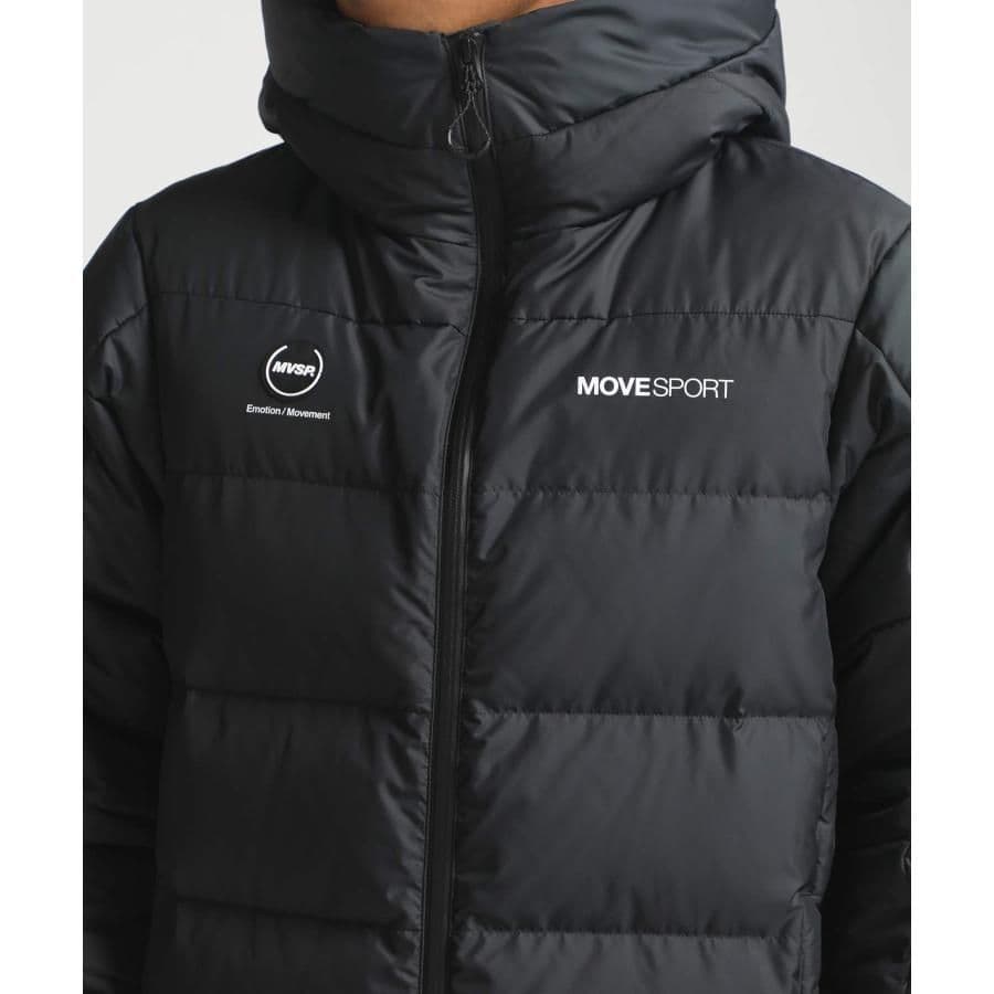 デサント ダウンジャケット アウター パーカー ナイロン BK 新品L