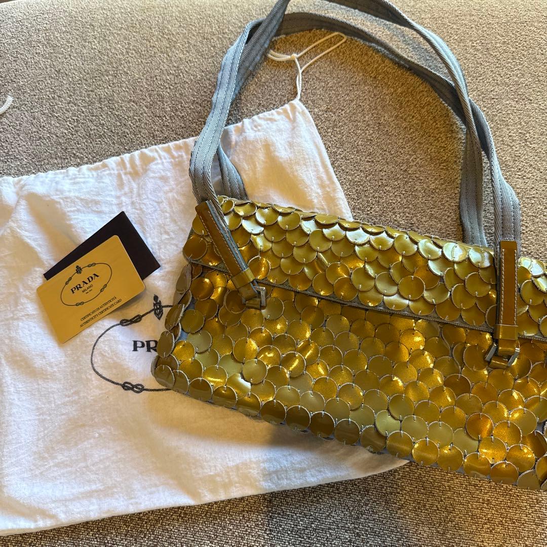 PRADA 風デザイン パーティーバッグ