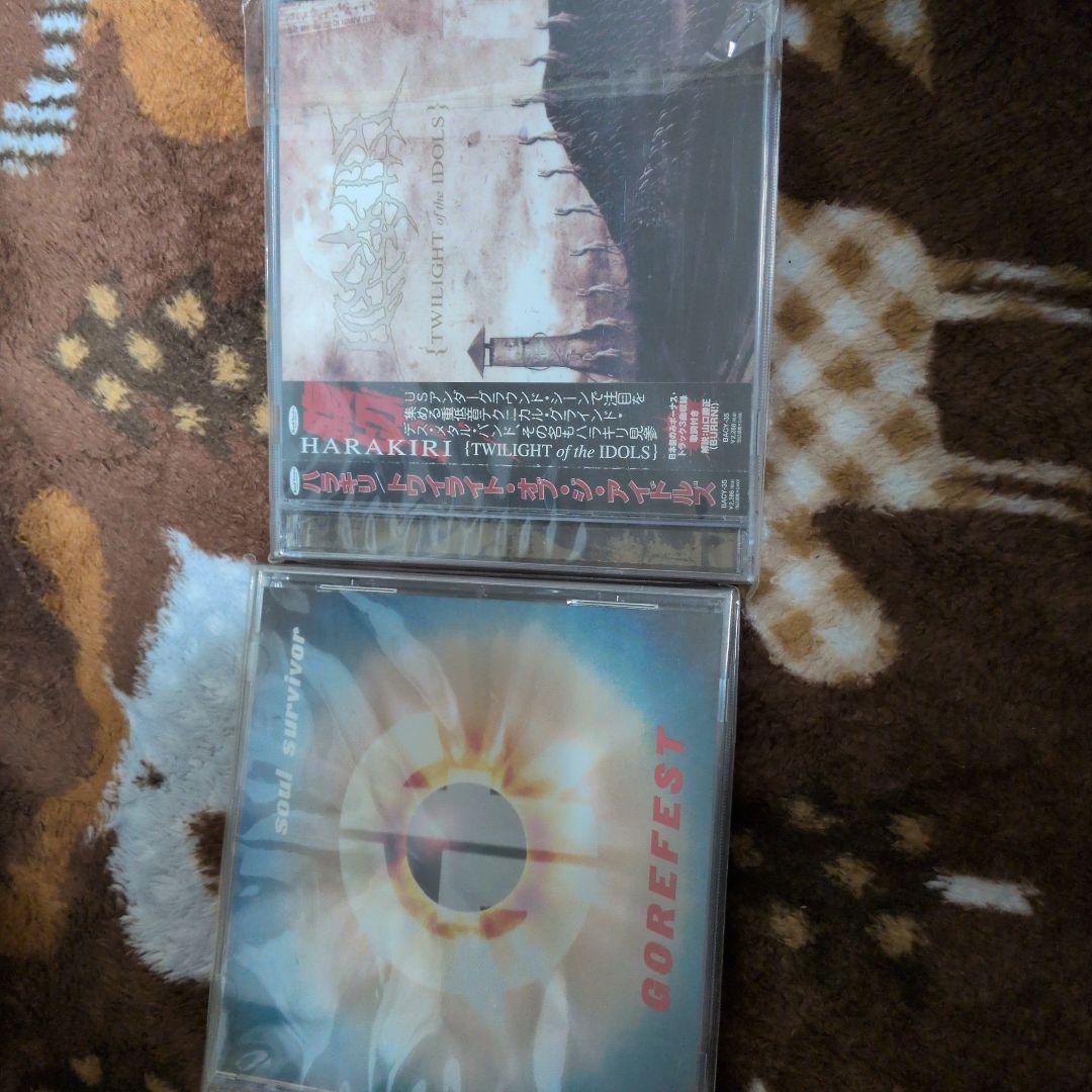 GOREFEST & HARAKIRI CDセット国内盤