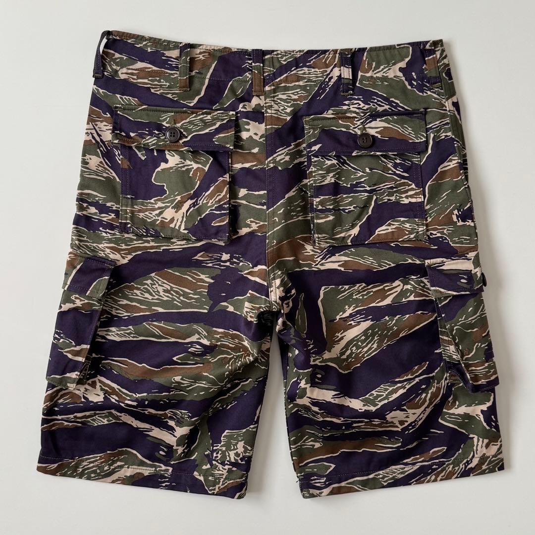ほぼ新品★リアルマッコイズ パープルタイガーカモ カーゴショーツ L パンツ
