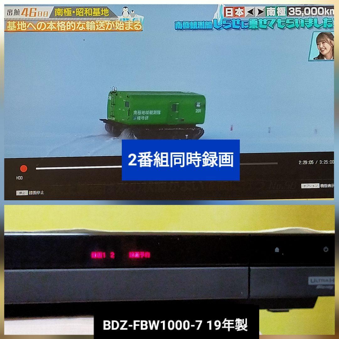 [訳あり] SONY BDZ-FBW1000 ブルーレイレコーダー