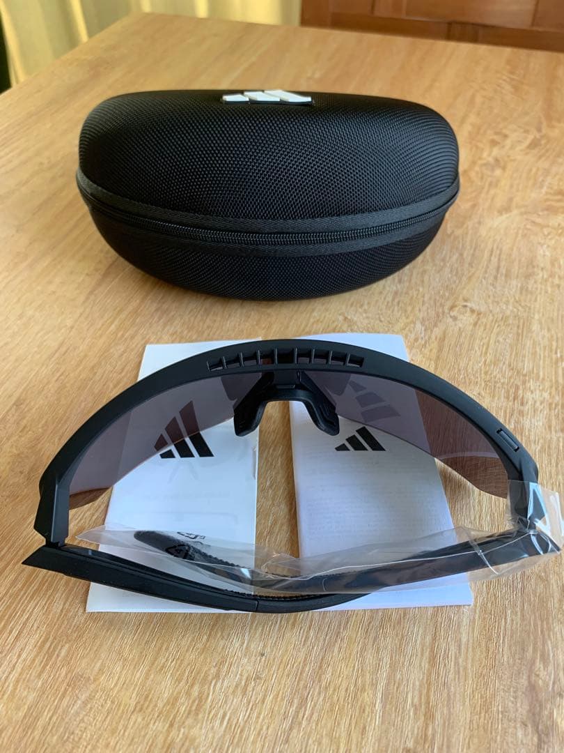 最終値下げ‼️アディダス　adidas サングラス　オレンジ/ブラック