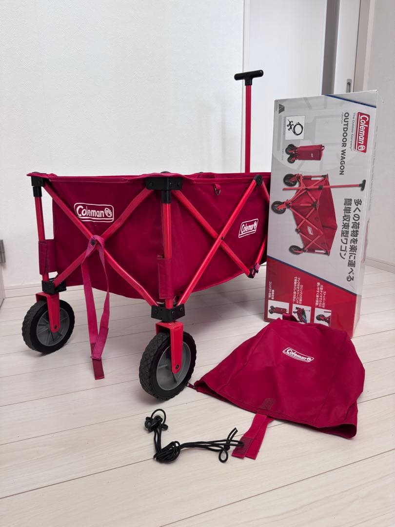 コールマン Coleman [アウトドアワゴン]テーブル付き