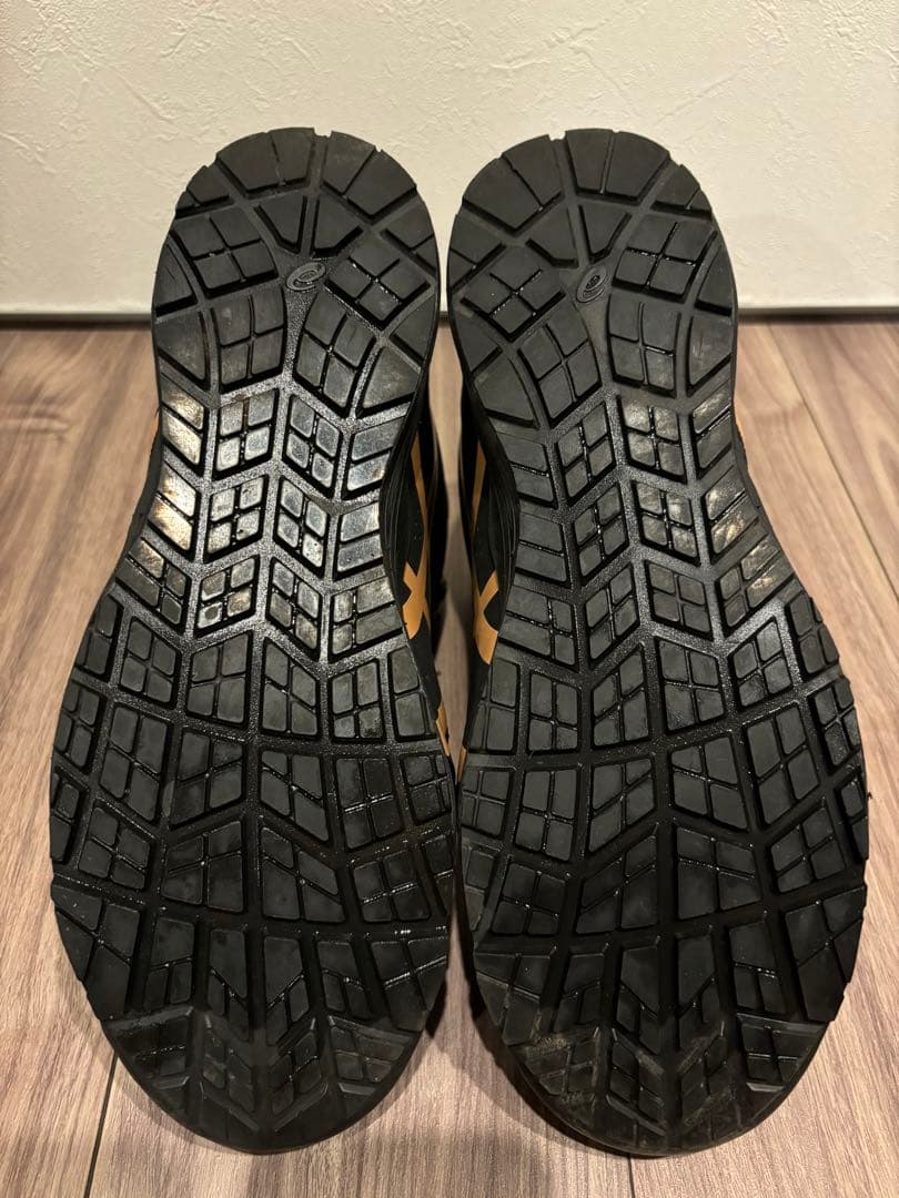 ASICS 安全靴 限定カラー　ゴールド