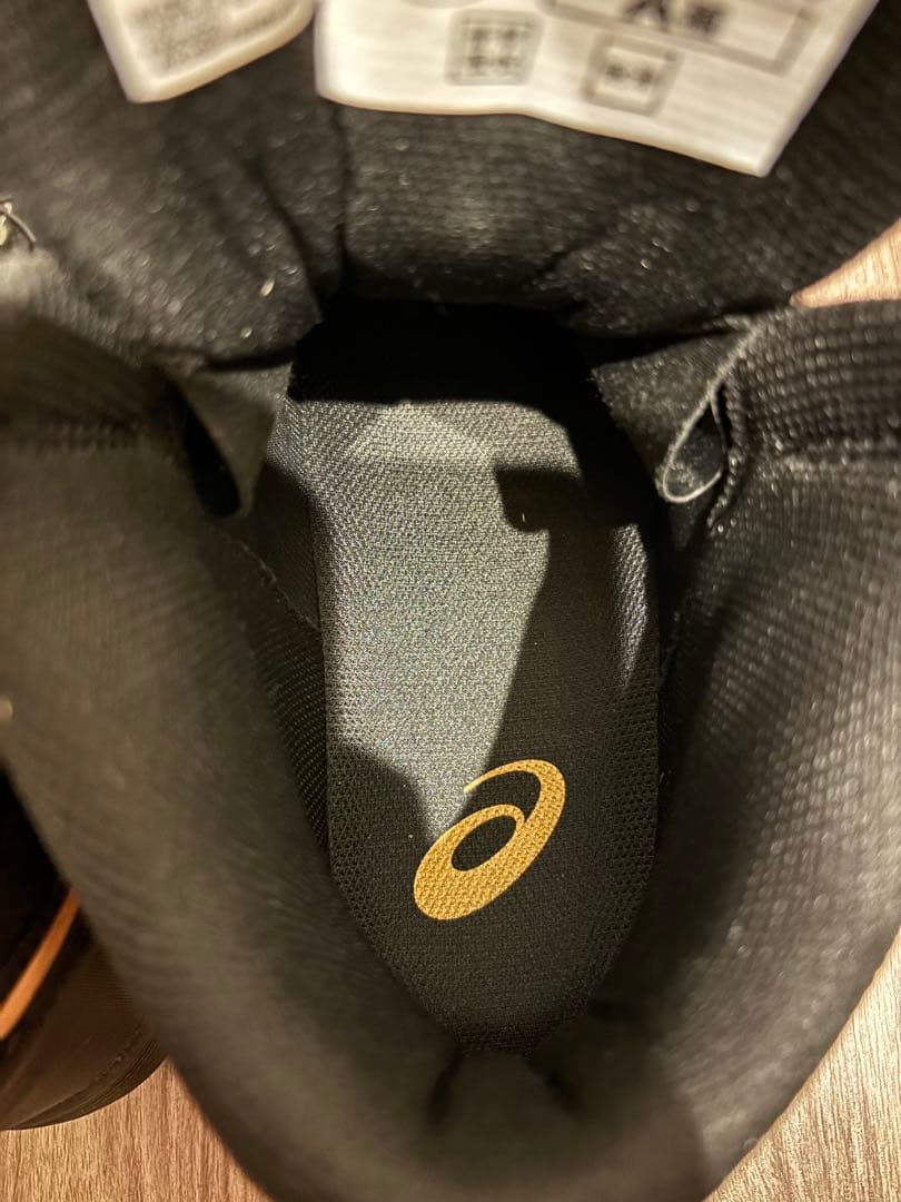 ASICS 安全靴 限定カラー　ゴールド