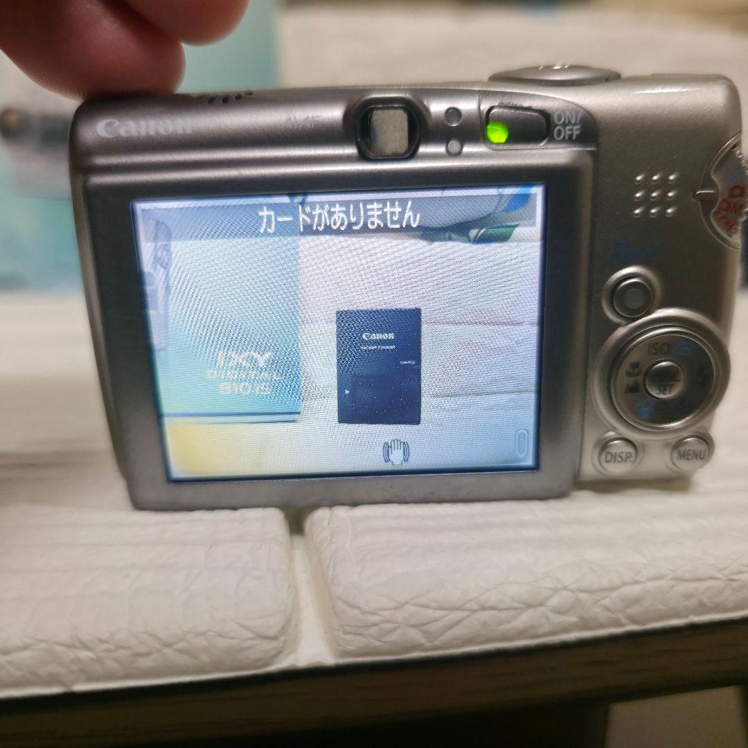 466未使用に近い】Canon IXY DIGITAL コンパクトデジタルカメラ