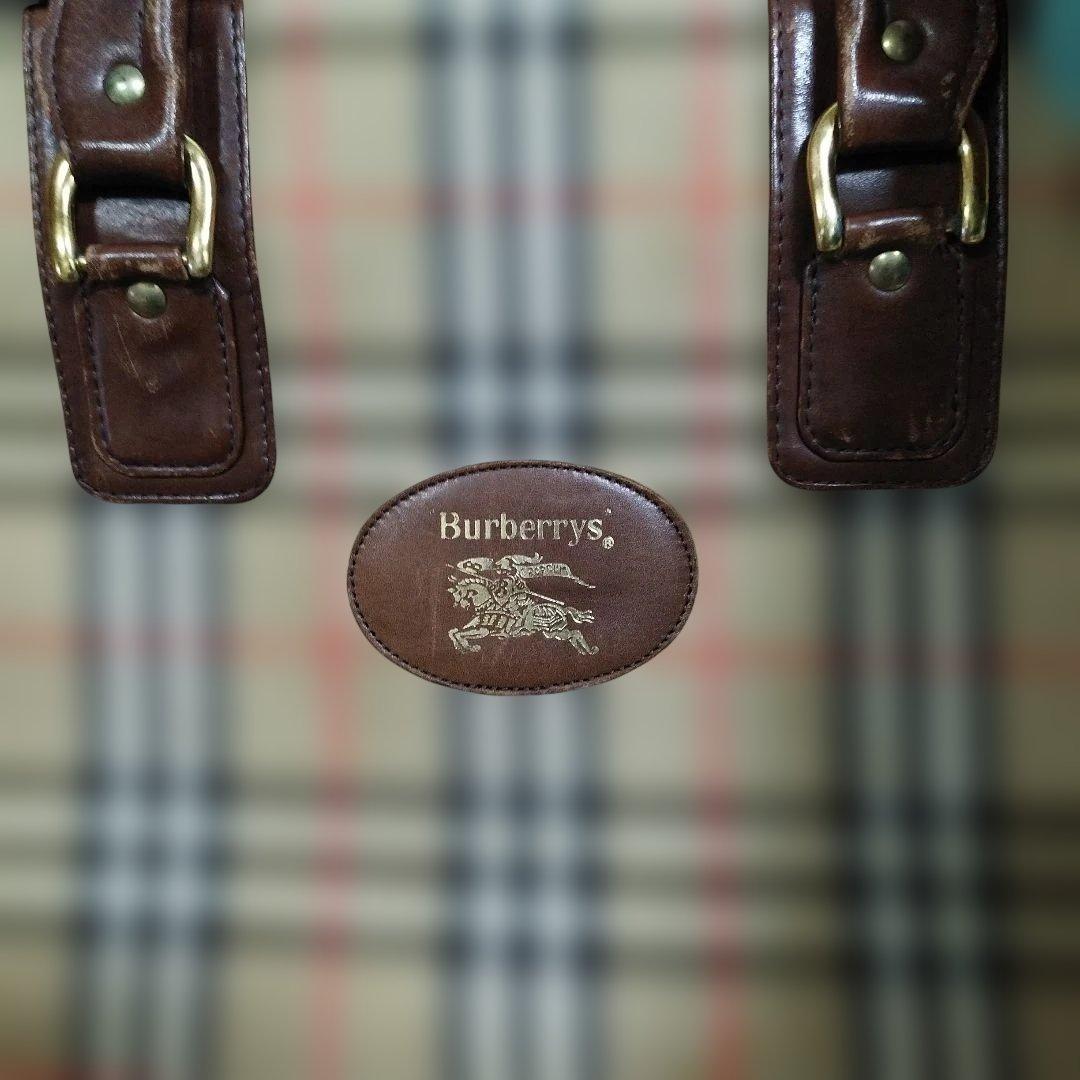 9*様 バーバリー　ボストンバッグ　オールド