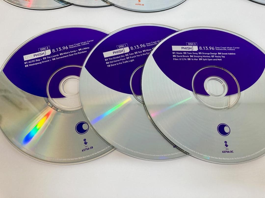 【廃盤・レア】LIVE PHISH 21枚・02.〜＊セットごとにバラ売り可能