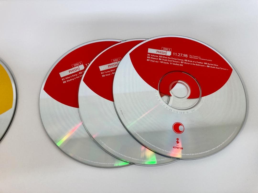 【廃盤・レア】LIVE PHISH 21枚・02.〜＊セットごとにバラ売り可能