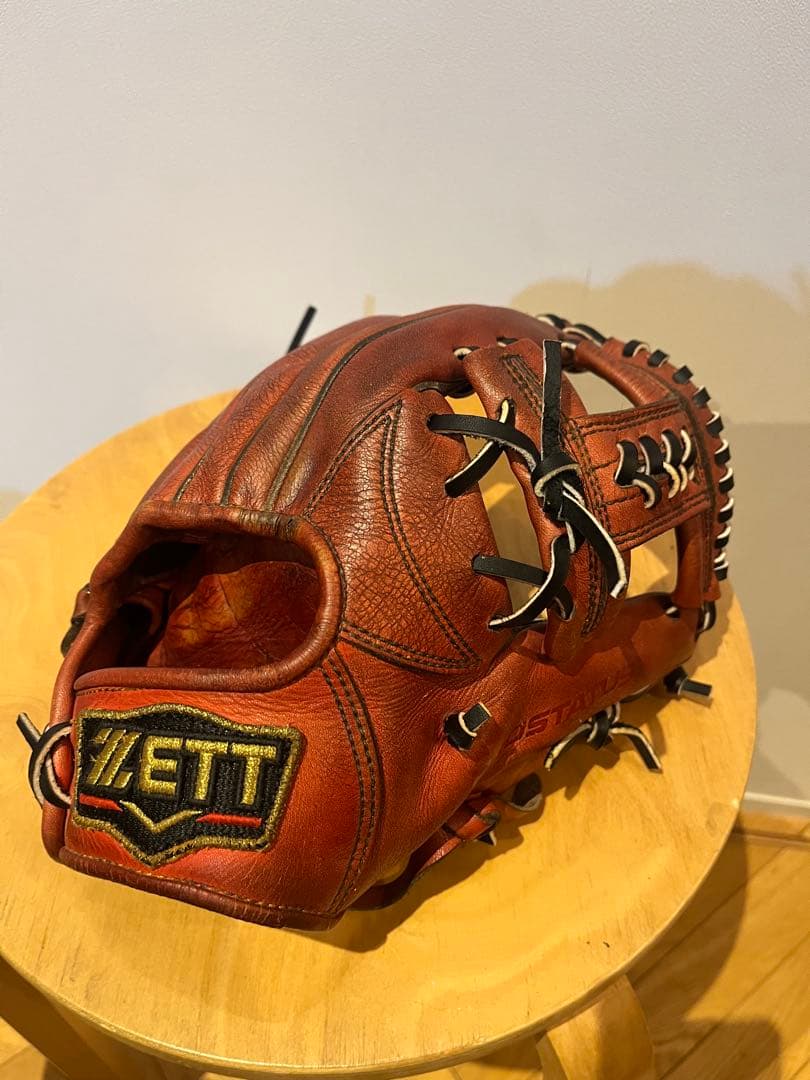 ZETT プロステータス　軟式グローブ　内野用