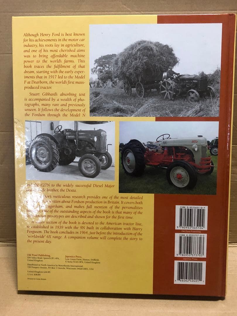 洋書 The Ford Tractor Story part 1 1917-1964