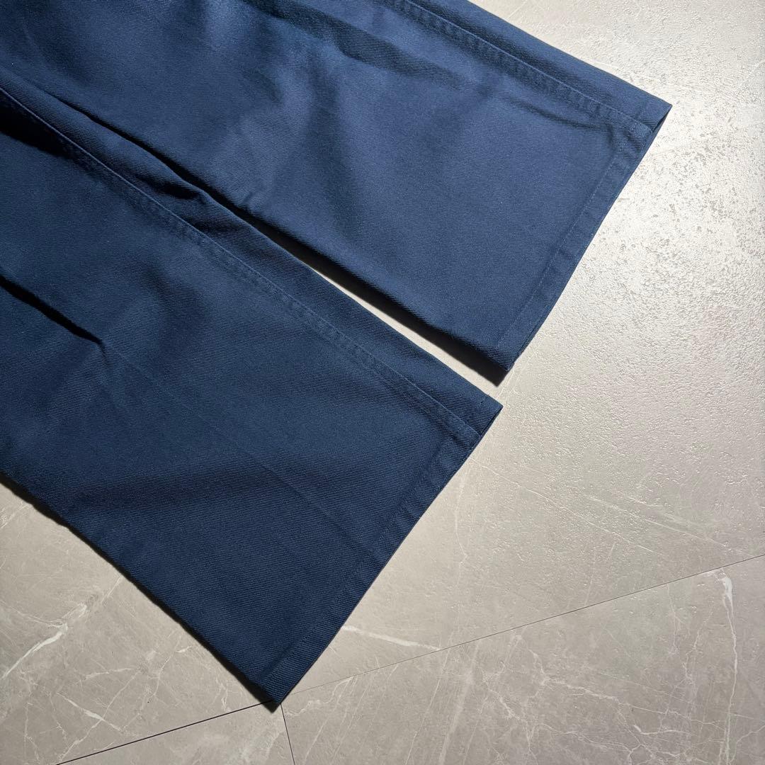 【W32】 USA製BEN DAVIS フリスコパンツ ネイビー　90s