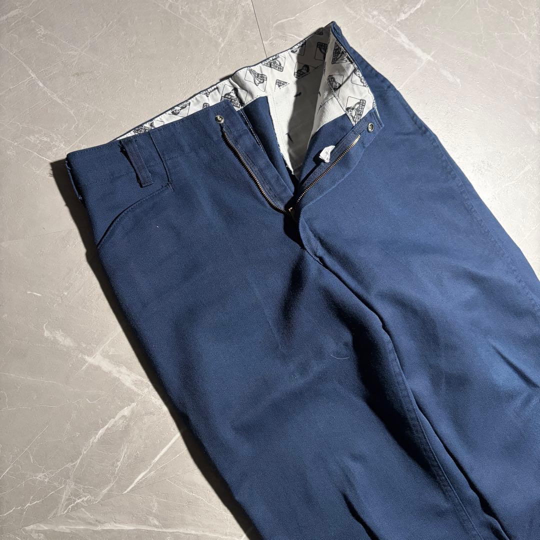 【W32】 USA製BEN DAVIS フリスコパンツ ネイビー　90s