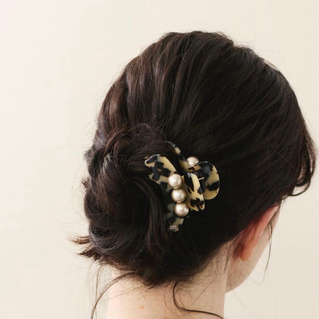 新品未使用　アレクサンドルドゥパリ　Sクリップ　アルビノス　ヘアクリップ