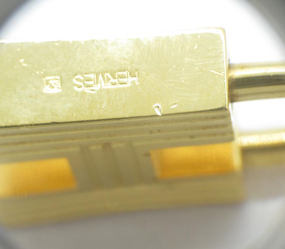 エルメス　カデナ　Hモチーフ H2000 ゴールド 中古品