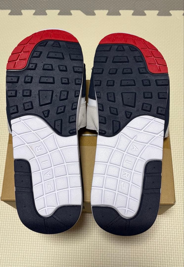 NIKE AIR MAX 1 SLIDE 28cm NAVY ナイキ サンダル