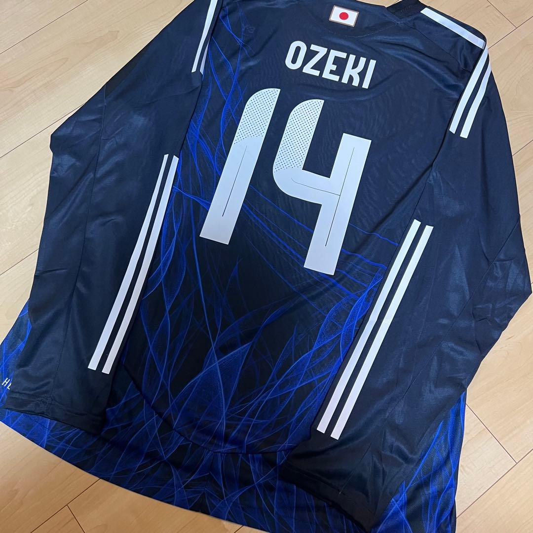 【新品未使用タグ付き】正規品 日本代表No.14大関友翔長袖ユニフォーム