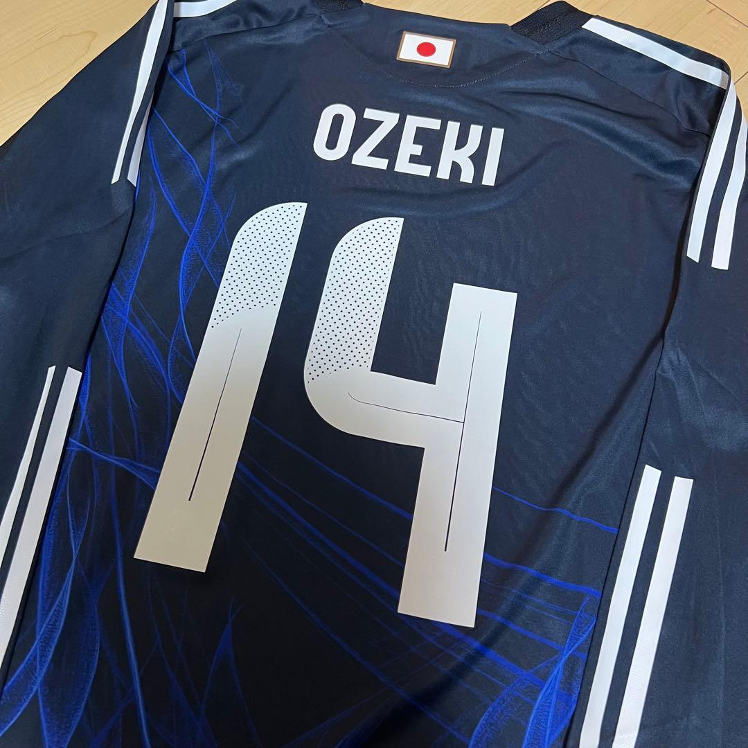 【新品未使用タグ付き】正規品 日本代表No.14大関友翔長袖ユニフォーム