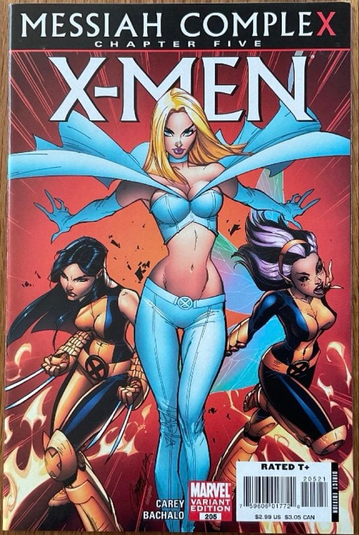 値下げ❗️X-men #205 ホープ・サマーズ初登場❗️レア表紙　アメコミリーフ