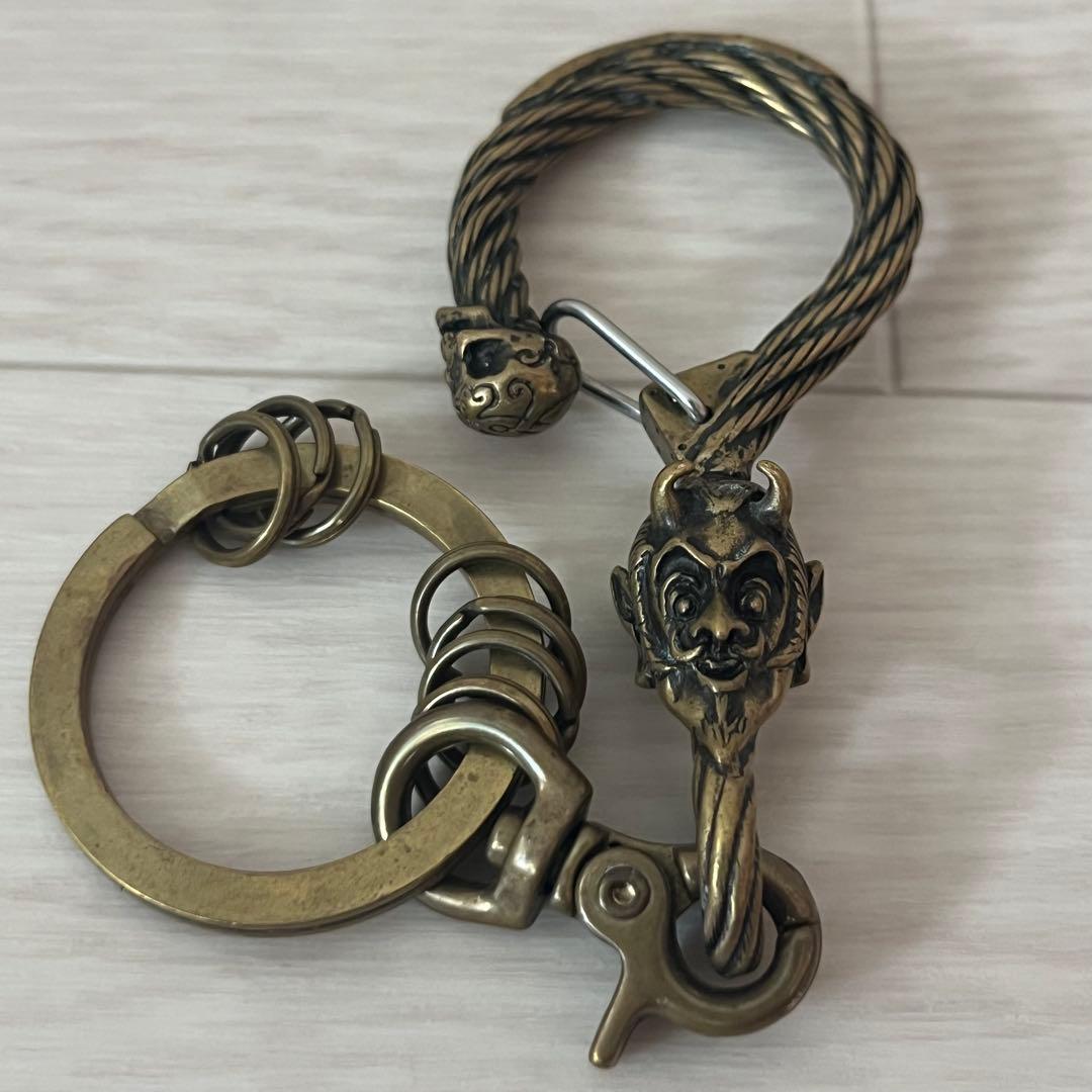 【名作】ギャングスタービル × ガルシア カラビナ キーチェーン キーリング