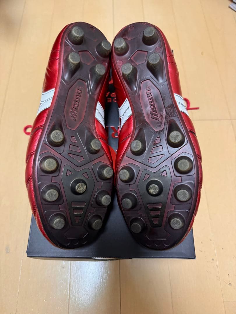 Mizuno モレリア2japan 25.5センチ　ルビーレッド