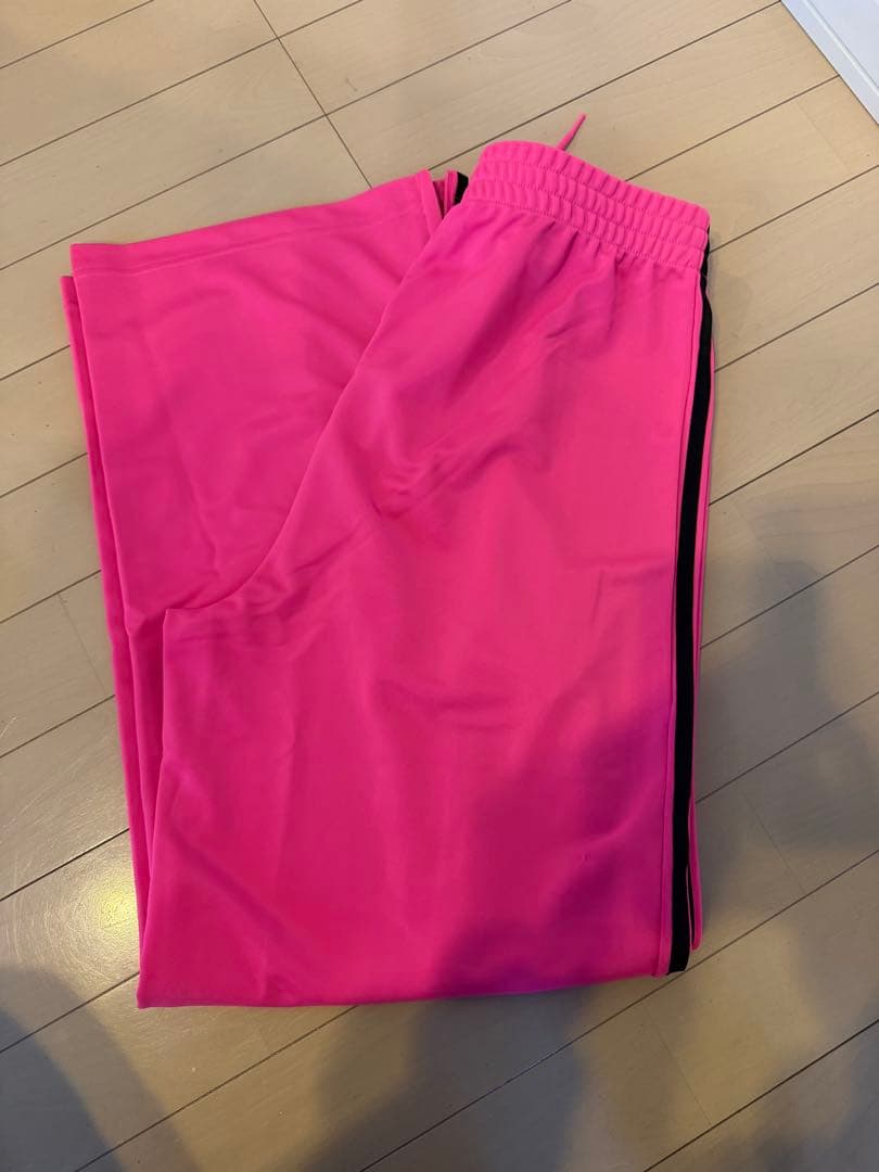 adidas ピンク トラックパンツ XL