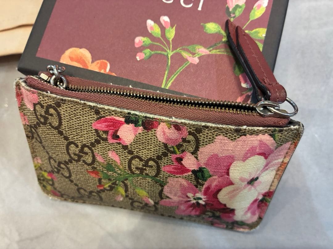 GUCCI スプリーム GG 花柄 長財布＋キーケースセット