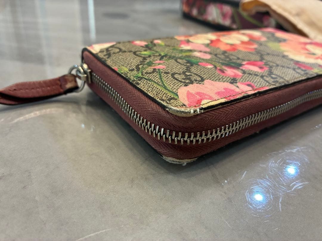 GUCCI スプリーム GG 花柄 長財布＋キーケースセット