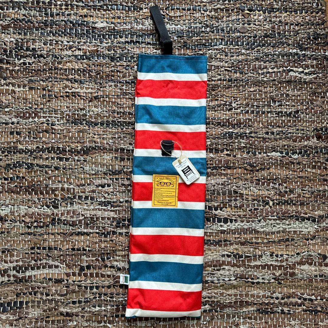 ★カーミットチェア ネイタルデザイン 収納袋 レトロストライプ WALNUT