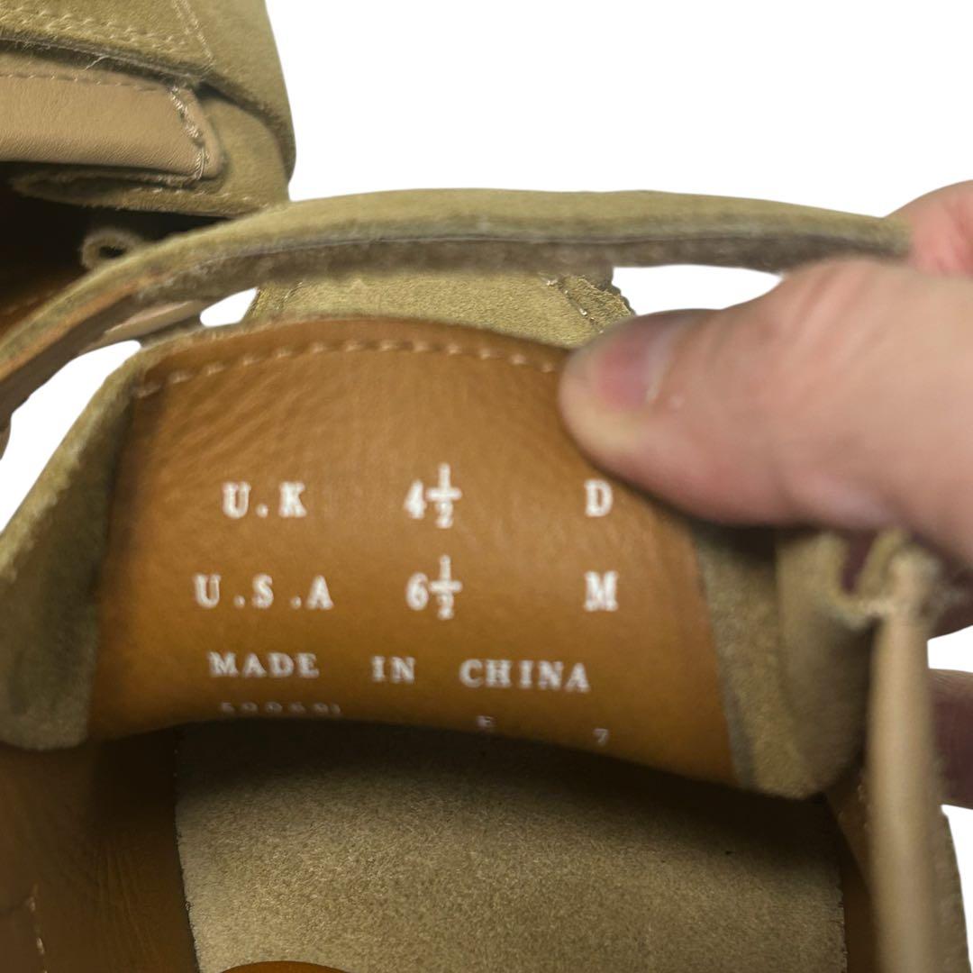 naniyo クラークス ナタリーベルクロスエード サンドベージュ