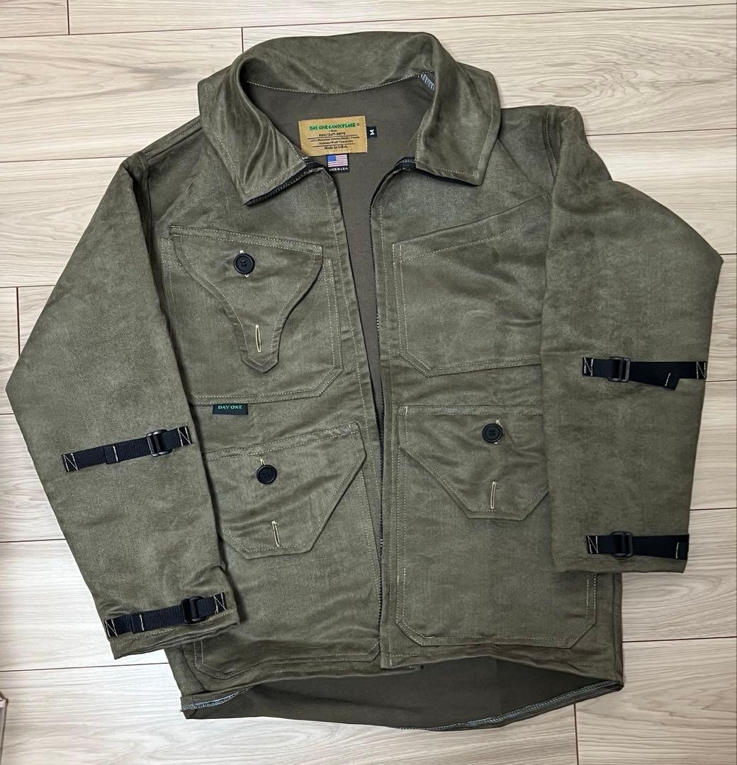 DAY ONE CAMOUFLAGE ミリタリージャケット M