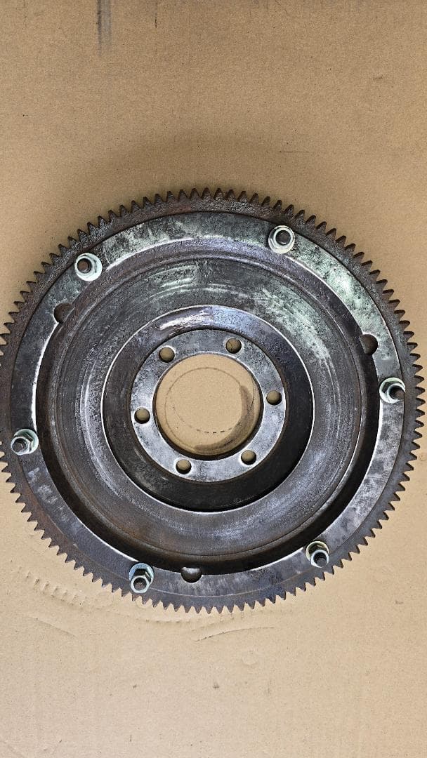 カリーナページマツダ１２Ａエンジン用社外クロモリフライホイール